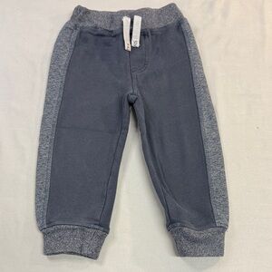 Calvin Klein Jeans - Kids 2T Charcoal and Heather Grey Joggers/Sweatpants